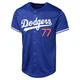 River Ryan ＃77 Los Angeles Dodgers Limited Men's Royal Alternate Jersey