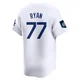 River Ryan ＃77 Los Angeles Dodgers Limited Men's White 2024 World Tour Seoul Series Home Jersey