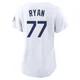 River Ryan ＃77 Los Angeles Dodgers Limited Women's Gold White 2026 Collection Stadium Jersey