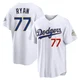 River Ryan ＃77 Los Angeles Dodgers Limited Youth Gold White 2026 Collection Stadium Jersey