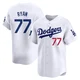 River Ryan ＃77 Los Angeles Dodgers Limited Youth White 2024 World Tour Seoul Series Home Jersey