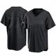 River Ryan ＃77 Los Angeles Dodgers Replica Men's Black Pitch Fashion 2024 World Series Champions Jersey