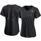 River Ryan ＃77 Los Angeles Dodgers Replica Women's Black Pitch Fashion 2024 World Series Jersey