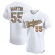 Russell Martin ＃55 Los Angeles Dodgers Elite Men's Gold White 2025 Collection Jersey