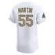 Russell Martin ＃55 Los Angeles Dodgers Elite Men's Gold White 2025 Collection Jersey