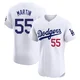 Russell Martin ＃55 Los Angeles Dodgers Elite Men's White Home Jersey