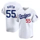 Russell Martin ＃55 Los Angeles Dodgers Limited Men's White Home 2024 World Series Champions Jersey