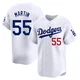 Russell Martin ＃55 Los Angeles Dodgers Limited Men's White Home Jersey