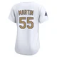 Russell Martin ＃55 Los Angeles Dodgers Limited Women's Gold White 2025 Collection Jersey