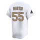 Russell Martin ＃55 Los Angeles Dodgers Limited Youth Gold White 2025 Collection Jersey
