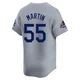 Russell Martin ＃55 Los Angeles Dodgers Limited Youth Gray Away World Series Champions Jersey