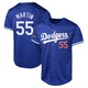 Russell Martin ＃55 Los Angeles Dodgers Limited Youth Royal Alternate World Series Champions Jersey