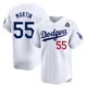 Russell Martin ＃55 Los Angeles Dodgers Limited Youth White Home 2024 World Series Jersey
