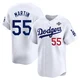 Russell Martin ＃55 Los Angeles Dodgers Limited Youth White Home 2025 World Series Jersey
