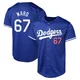 Ryan Ward ＃67 Los Angeles Dodgers Limited Men's Royal Alternate Jersey
