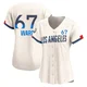 Ryan Ward ＃67 Los Angeles Dodgers Limited Women's Cream 2024 City Connect Jersey