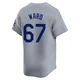Ryan Ward ＃67 Los Angeles Dodgers Limited Youth Gray Away Jersey