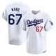 Ryan Ward ＃67 Los Angeles Dodgers Limited Youth White Home Jersey