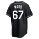 Ryan Ward ＃67 Los Angeles Dodgers Replica Men's Black Fashion Out Jersey