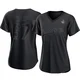 Ryan Ward ＃67 Los Angeles Dodgers Replica Women's Black Pitch Fashion 2024 World Series Jersey