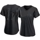 Ryan Ward ＃67 Los Angeles Dodgers Replica Women's Black Pitch Fashion Jersey