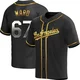 Ryan Ward ＃67 Los Angeles Dodgers Replica Youth Gold Black en Alternate Jersey