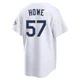 Steve Howe ＃57 Los Angeles Dodgers Limited Men's Gold White 2026 Collection Stadium Jersey