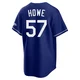 Steve Howe ＃57 Los Angeles Dodgers Limited Men's Royal Alternate Stadium Jersey