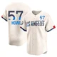 Steve Howe ＃57 Los Angeles Dodgers Limited Youth Cream 2024 City Connect Jersey