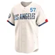 Steve Howe ＃57 Los Angeles Dodgers Limited Youth Cream 2024 City Connect Jersey