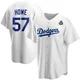 Steve Howe ＃57 Los Angeles Dodgers Replica Youth White Home 2024 World Series Jersey