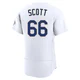 Tanner Scott ＃66 Los Angeles Dodgers Authentic Men's Gold White 2026 Collection Jersey