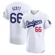 Tanner Scott ＃66 Los Angeles Dodgers Elite Men's White Home Jersey
