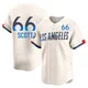 Tanner Scott ＃66 Los Angeles Dodgers Limited Men's Cream 2024 City Connect Jersey