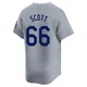 Tanner Scott ＃66 Los Angeles Dodgers Limited Men's Gray Away Jersey