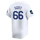 Tanner Scott ＃66 Los Angeles Dodgers Limited Men's White 2024 World Tour Seoul Series Home Jersey