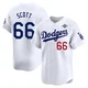 Tanner Scott ＃66 Los Angeles Dodgers Limited Men's White Home 2025 World Series Jersey