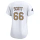Tanner Scott ＃66 Los Angeles Dodgers Limited Women's Gold White 2025 Collection Jersey