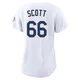 Tanner Scott ＃66 Los Angeles Dodgers Limited Women's Gold White 2026 Collection Stadium Jersey