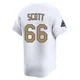 Tanner Scott ＃66 Los Angeles Dodgers Limited Youth Gold White 2025 Collection Jersey