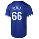 Tanner Scott ＃66 Los Angeles Dodgers Limited Youth Royal Alternate 2024 World Series Jersey