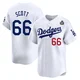 Tanner Scott ＃66 Los Angeles Dodgers Limited Youth White Home 2024 World Series Jersey