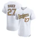 Trevor Bauer ＃27 Los Angeles Dodgers Elite Men's Gold White 2025 Collection Jersey
