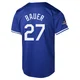 Trevor Bauer ＃27 Los Angeles Dodgers Limited Men's Royal Alternate World Series Champions Jersey
