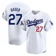 Trevor Bauer ＃27 Los Angeles Dodgers Limited Men's White Home 2024 World Series Champions Jersey