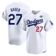 Trevor Bauer ＃27 Los Angeles Dodgers Limited Men's White Home 2025 World Series Jersey