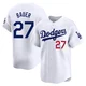 Trevor Bauer ＃27 Los Angeles Dodgers Limited Men's White Home Jersey