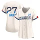 Trevor Bauer ＃27 Los Angeles Dodgers Limited Women's Cream 2024 City Connect Jersey