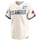 Trevor Bauer ＃27 Los Angeles Dodgers Limited Youth Cream 2024 City Connect World Series Champions Jersey