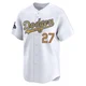 Trevor Bauer ＃27 Los Angeles Dodgers Limited Youth Gold White 2025 Collection Jersey